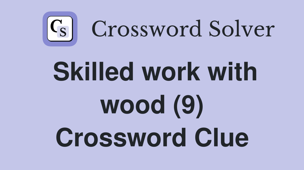 skilled 5 letters crossword clue